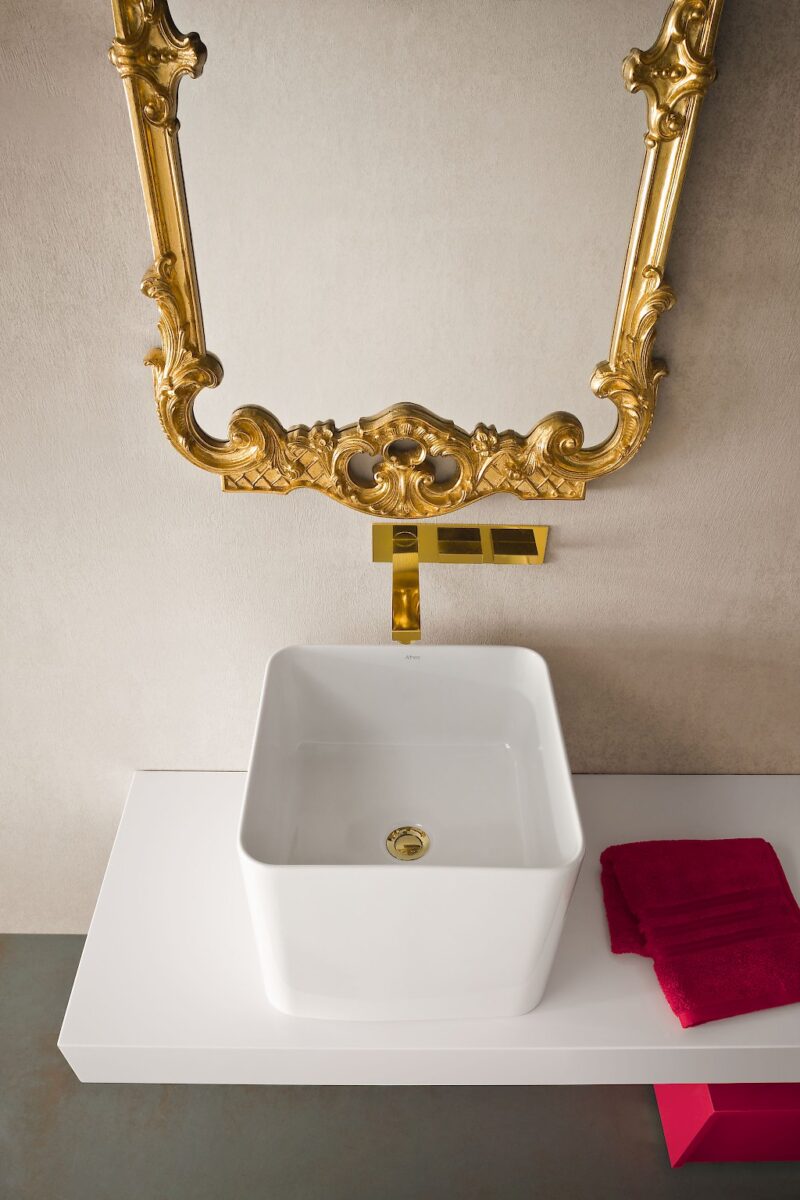 JACANA JA27 - Mobile luxury arredo bagno L.194+194 cm personalizzabile COMPAB