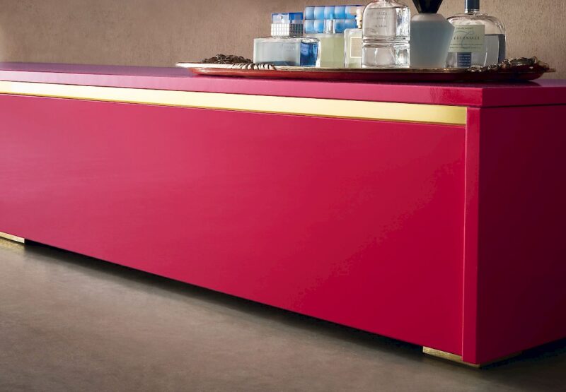 JACANA JA27 - Mobile luxury arredo bagno L.194+194 cm personalizzabile COMPAB