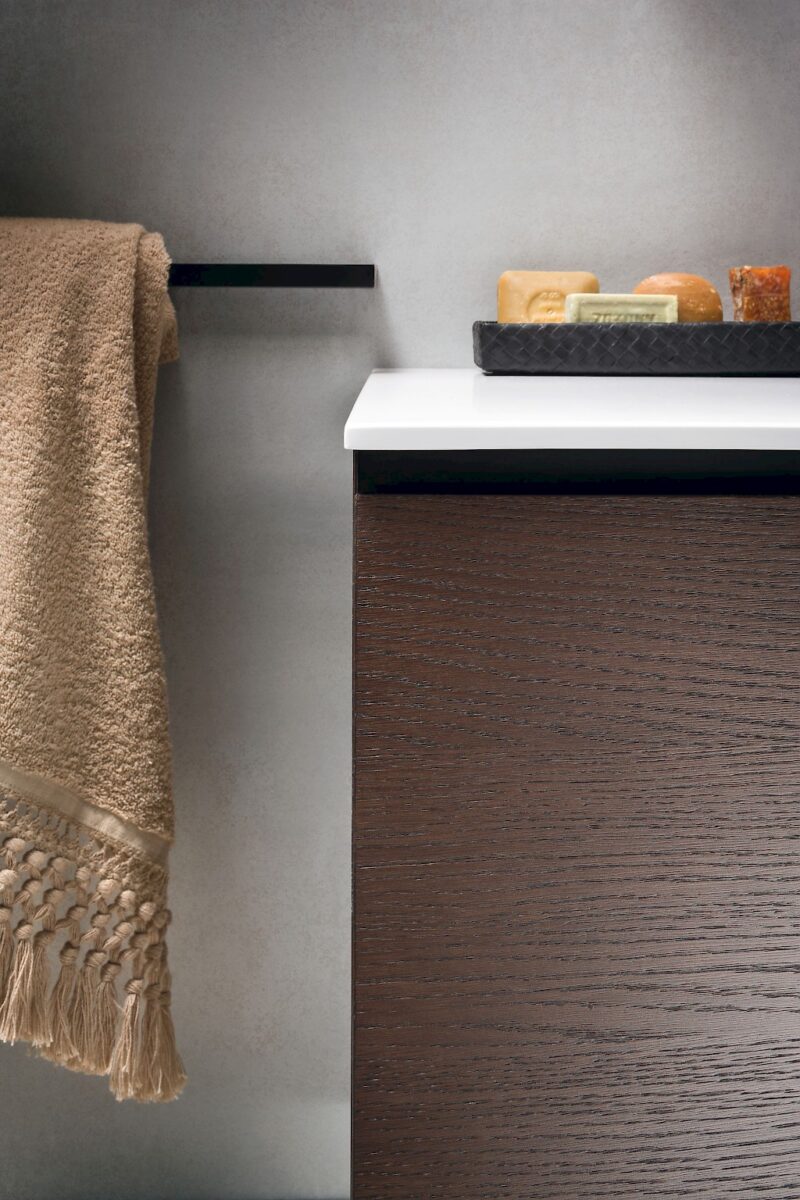 JACANA JA29 - Mobile luxury arredo bagno L.71+140+70 cm personalizzabile COMPAB