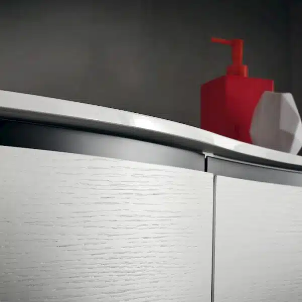 JACANA JA31 - Mobile luxury arredo bagno L.247+216 cm personalizzabile COMPAB