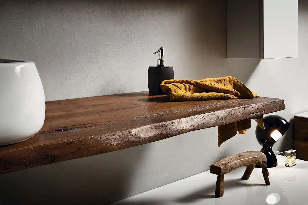 JACANA JA32 - Mobile luxury arredo bagno L.170+165 cm personalizzabile COMPAB