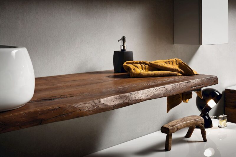JACANA JA32 - Mobile luxury arredo bagno L.170+165 cm personalizzabile COMPAB