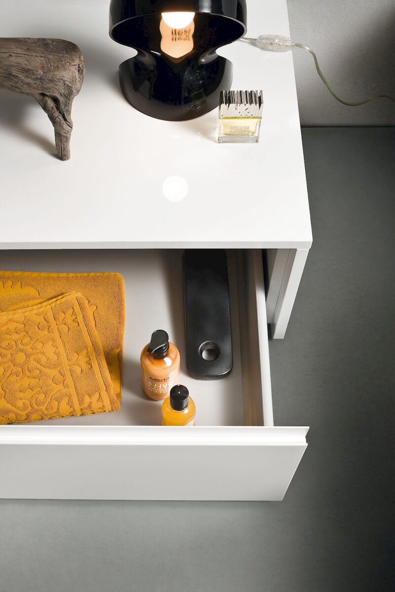 JACANA JA32 - Mobile luxury arredo bagno L.170+165 cm personalizzabile COMPAB