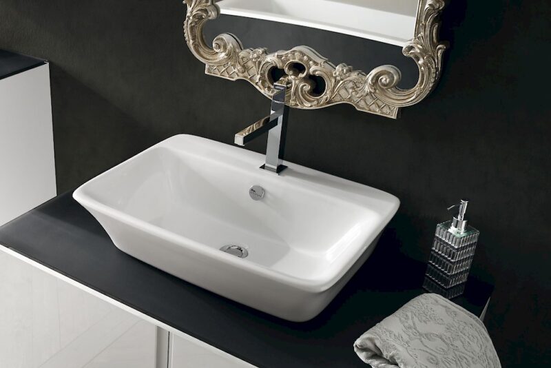 JACANA JA33 - Mobile luxury arredo bagno L.101+141 cm personalizzabile COMPAB
