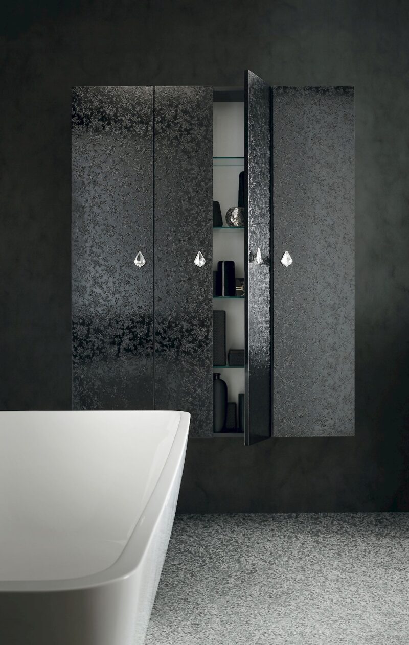 JACANA JA36 - Mobile luxury arredo bagno L.196 cm personalizzabile COMPAB