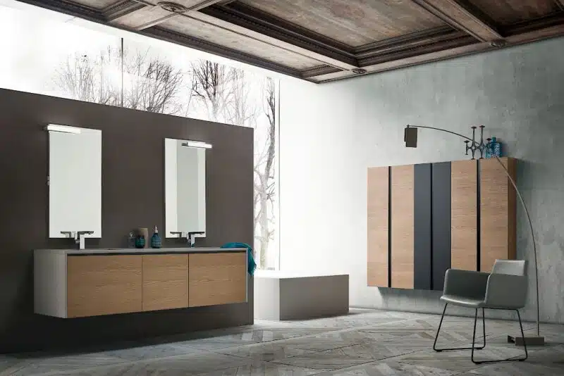 JACANA JA40 - Mobile luxury arredo bagno L.194,4 cm personalizzabile COMPAB