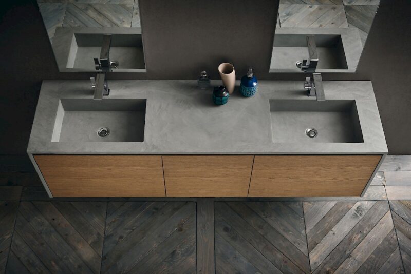 JACANA JA40 - Mobile luxury arredo bagno L.194,4 cm personalizzabile COMPAB