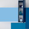 JACANA JA4 - Mobile luxury arredo bagno L.96+50+25+25 cm personalizzabile COMPAB
