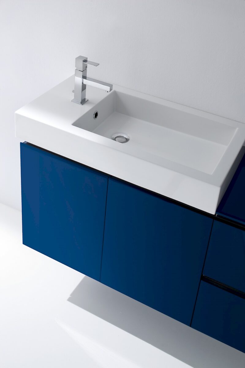 JACANA JA4 - Mobile luxury arredo bagno L.96+50+25+25 cm personalizzabile COMPAB
