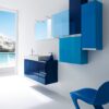 JACANA JA4 - Mobile luxury arredo bagno L.96+50+25+25 cm personalizzabile COMPAB