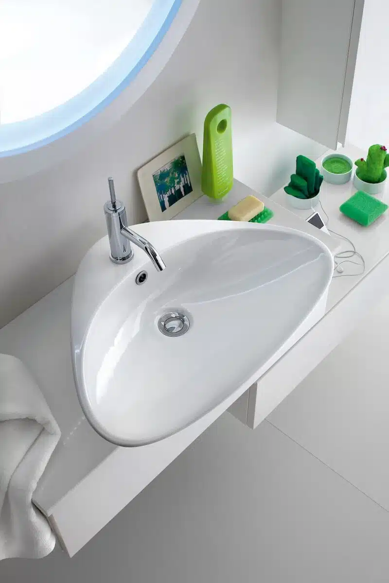 JACANA JA6 - Mobile luxury arredo bagno L.87+85 cm personalizzabile COMPAB