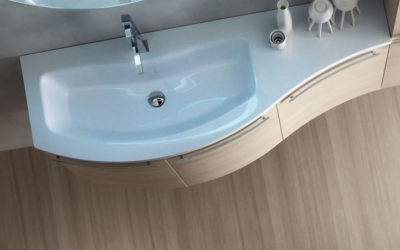 Poco Spazio per il Mobile Bagno? La Soluzione Curva Salvaspazio