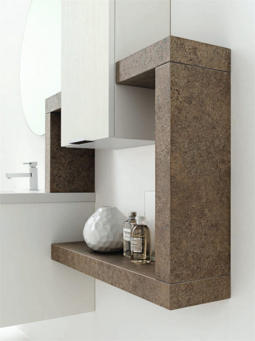 AR-FR07 - Mobile arredo bagno design L.180 cm personalizzabile COMPAB