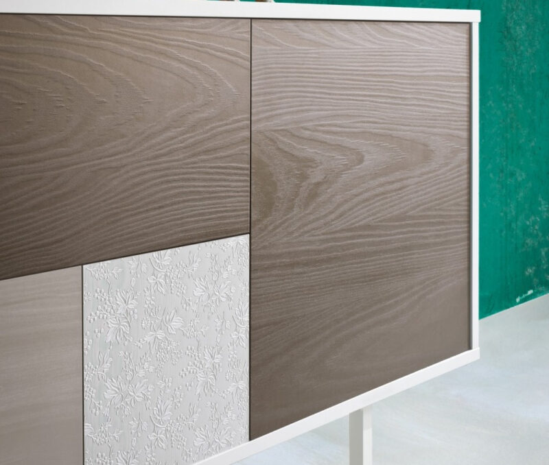 CHEN CN1 - Mobile arredo bagno design a cassetti L.199 cm personalizzabile COMPAB