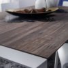 Simone - Tavolo moderno raffinato con struttura in metallo laccato
