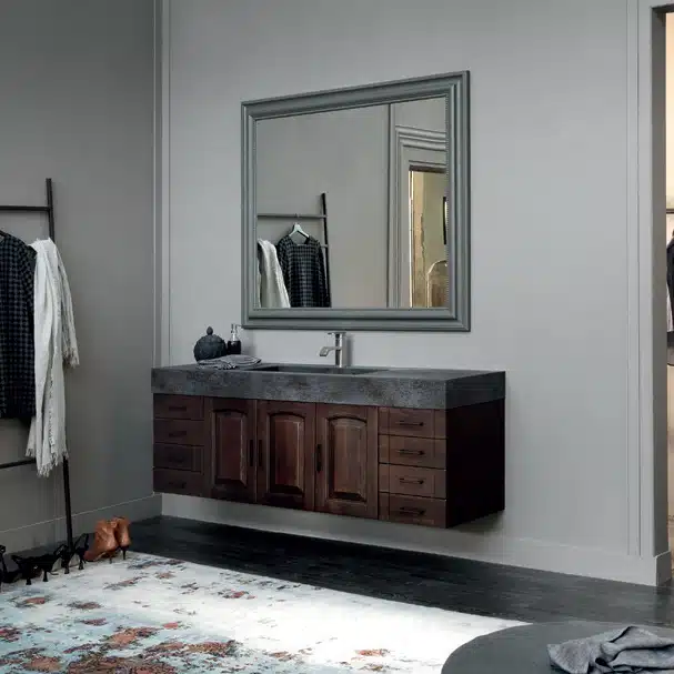 Acanthis AC20 - Mobile luxury arredo bagno L 176 x P 51 cm cm personalizzabile COMPAB