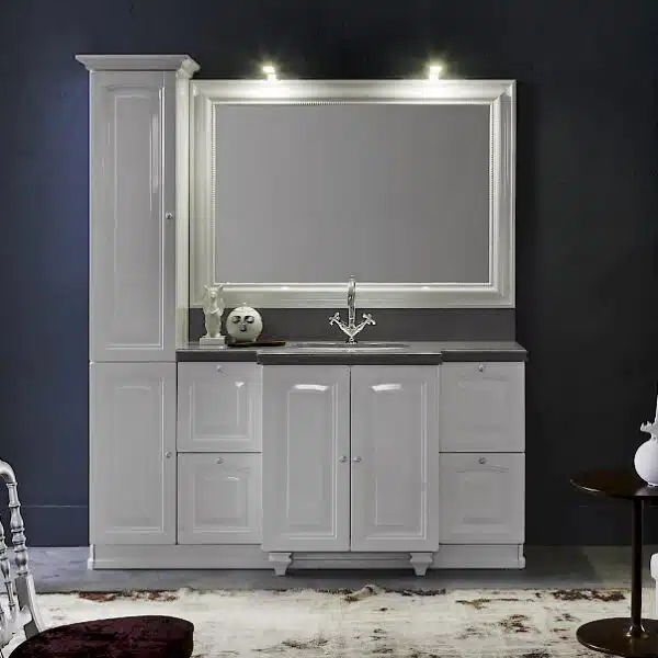 Acanthis AC13 - Mobile luxury arredo bagno L 181,5 x P 56/51,5/38 cm personalizzabile COMPAB