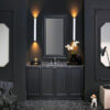 Diamante DM26 - Mobile luxury arredo bagno L 144 x P 51 cm personalizzabile COMPAB