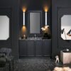 Diamante DM26 - Mobile luxury arredo bagno L 144 x P 51 cm personalizzabile COMPAB