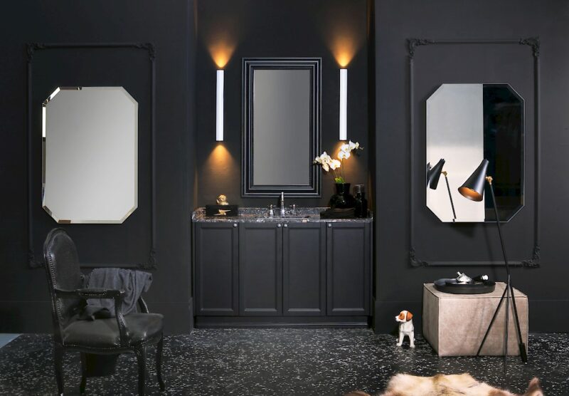 Diamante DM26 - Mobile luxury arredo bagno L 144 x P 51 cm personalizzabile COMPAB