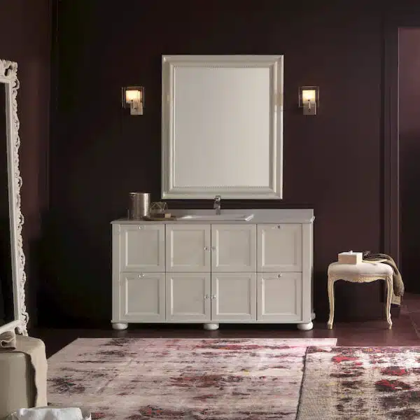 Diamante DM23 - Mobile luxury arredo bagno L 152,4 x P 51,5 cm personalizzabile COMPAB
