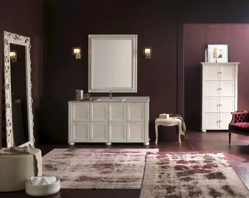 Diamante DM23 - Mobile luxury arredo bagno L 152,4 x P 51,5 cm personalizzabile COMPAB