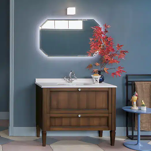 Diamante DM14 - Mobile luxury arredo bagno L 110 x P 51,5 cm personalizzabile COMPAB