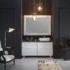 Diamante DM27 - Mobile luxury arredo bagno L 144 x P 51,5 cm personalizzabile COMPAB