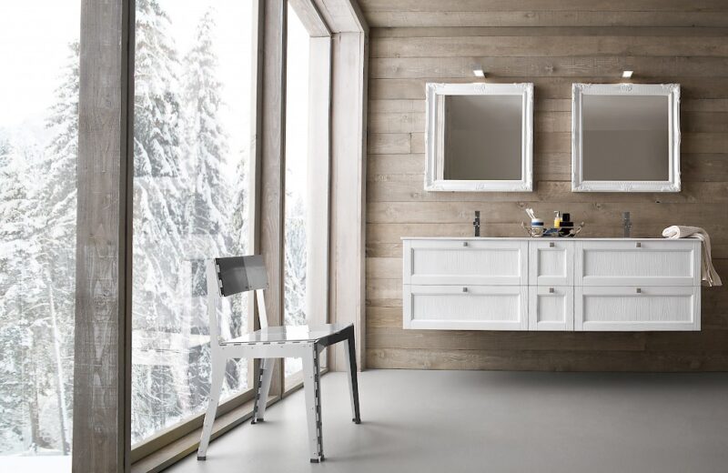 Diamante DM2 - Mobile luxury arredo bagno L 167 x P 51 cm personalizzabile COMPAB