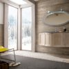Diamante DM5 - Mobile luxury arredo bagno L 142 x P 21,8/51 cm personalizzabile COMPAB