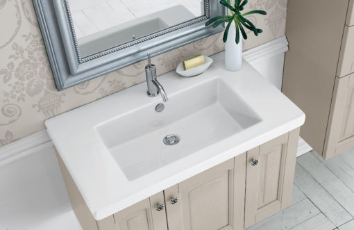 Acanthis AC23 - Mobile luxury arredo bagno L 86,5+50 x P 51,5/38 cm personalizzabile COMPAB