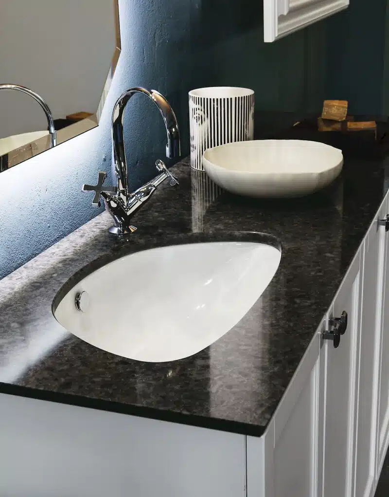 Diamante DM17 - Mobile luxury arredo bagno L 178+105 x P 51,5/26 cm personalizzabile COMPAB