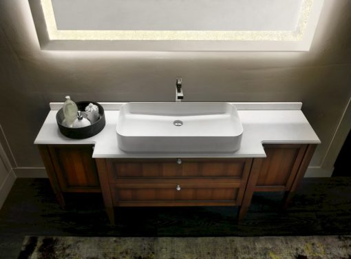 Diamante DM19 - Mobile luxury arredo bagno L 192 x P 51,5 cm personalizzabile COMPAB