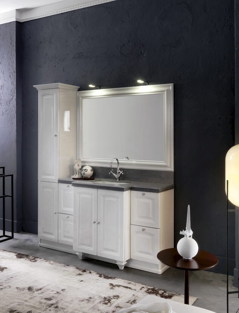 Acanthis AC13 - Mobile luxury arredo bagno L 181,5 x P 56/51,5/38 cm personalizzabile COMPAB