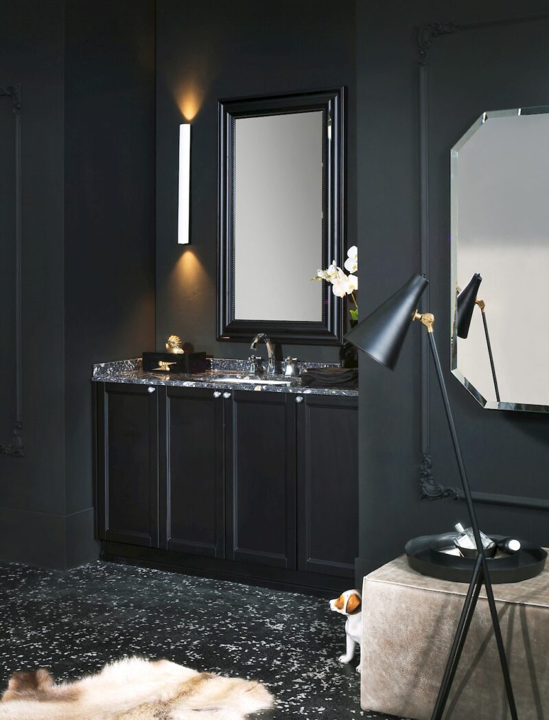 Diamante DM26 - Mobile luxury arredo bagno L 144 x P 51 cm personalizzabile COMPAB