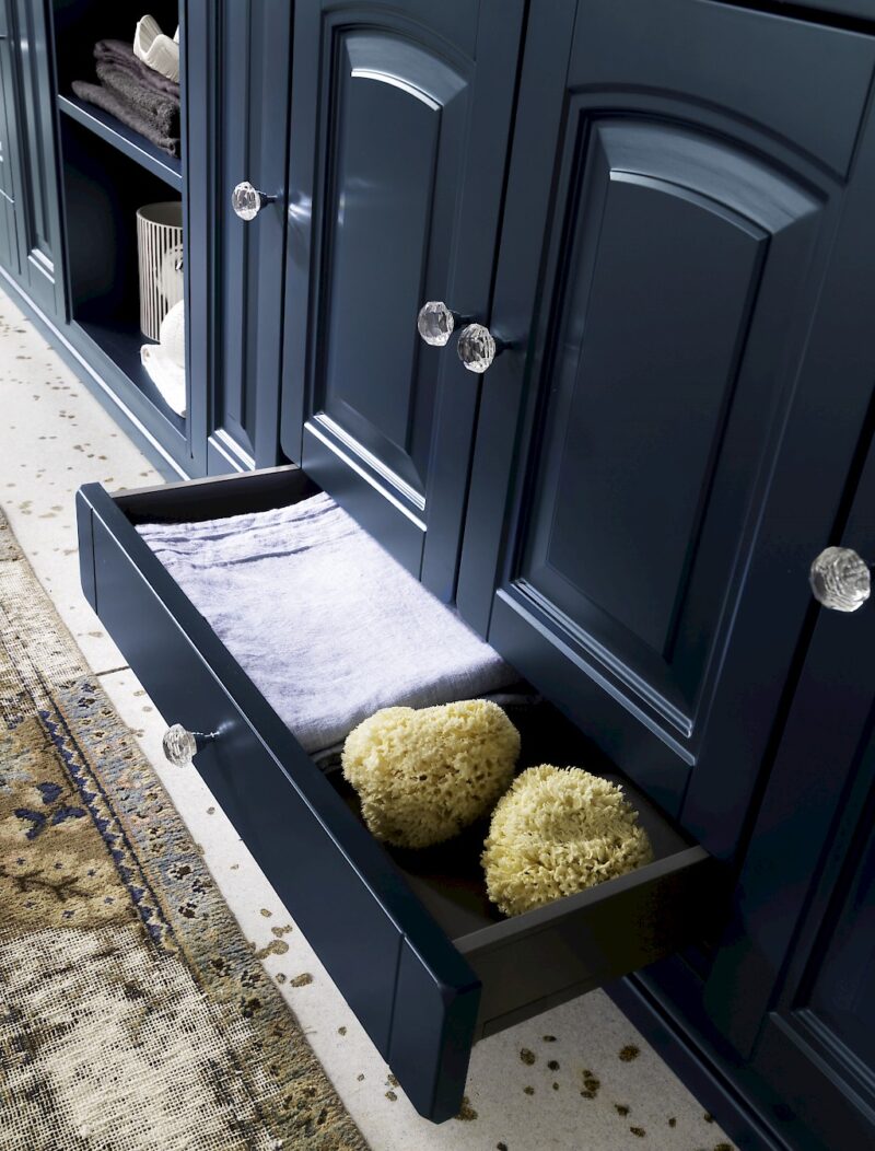 Acanthis AC18 - Mobile luxury arredo bagno L 293 x P 38/42 cm personalizzabile COMPAB