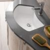 Diamante DM5 - Mobile luxury arredo bagno L 142 x P 21,8/51 cm personalizzabile COMPAB