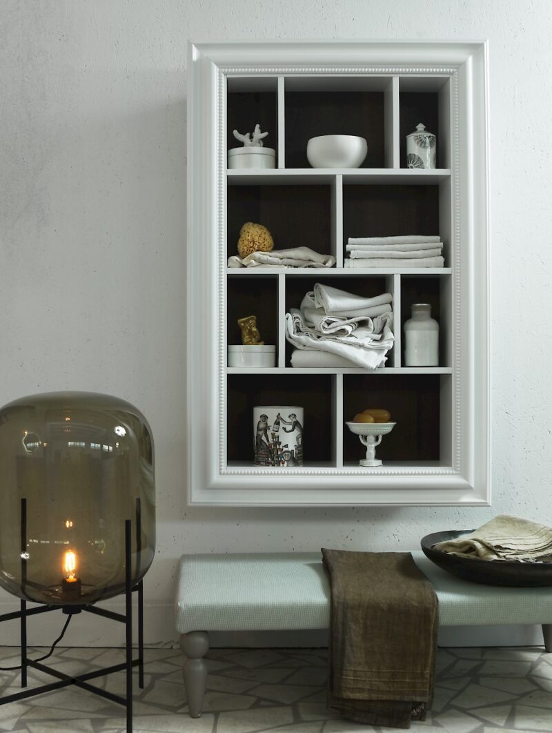 Diamante DM21 - Mobile luxury arredo bagno L 155 x P 51,5 cm personalizzabile COMPAB