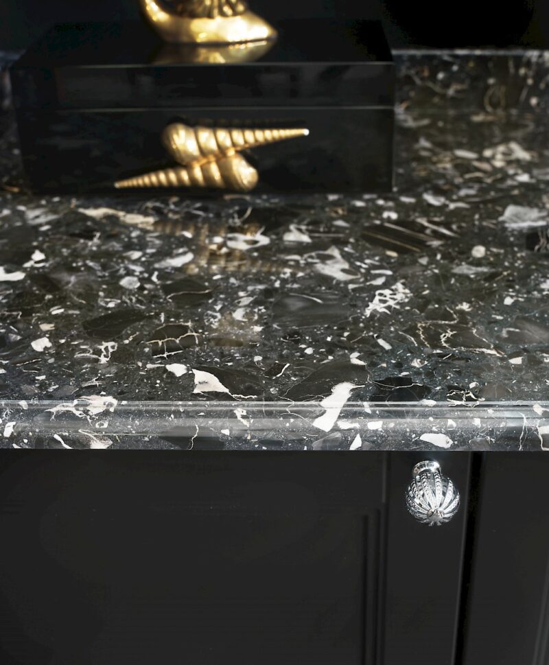 Diamante DM26 - Mobile luxury arredo bagno L 144 x P 51 cm personalizzabile COMPAB