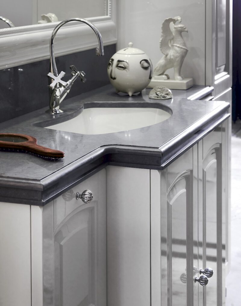 Acanthis AC13 - Mobile luxury arredo bagno L 181,5 x P 56/51,5/38 cm personalizzabile COMPAB