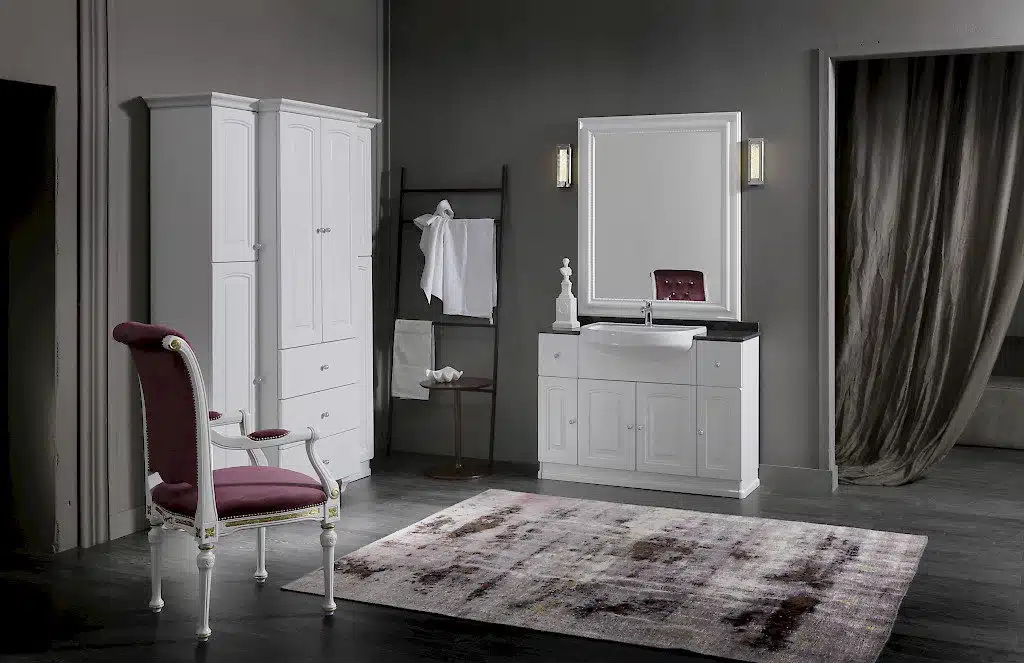 Acanthis AC15 - Mobile luxury arredo bagno L 122 x P 38 cm personalizzabile COMPAB