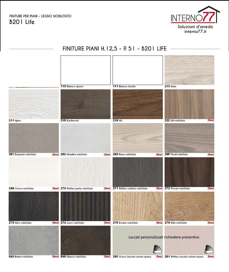 FINITURE PIANI TOP LEGNO IMPIALLACCIATO SPESSORE 6 CM