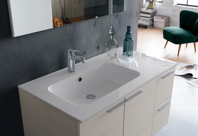 B201 Life B201 68 - Mobile arredo bagno design L 95,5 x P 51,5 cm personalizzabile COMPAB