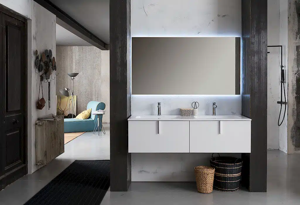 B201 Life B201 70 - Mobile arredo bagno design L 140,5 x P 51,5 cm personalizzabile COMPAB