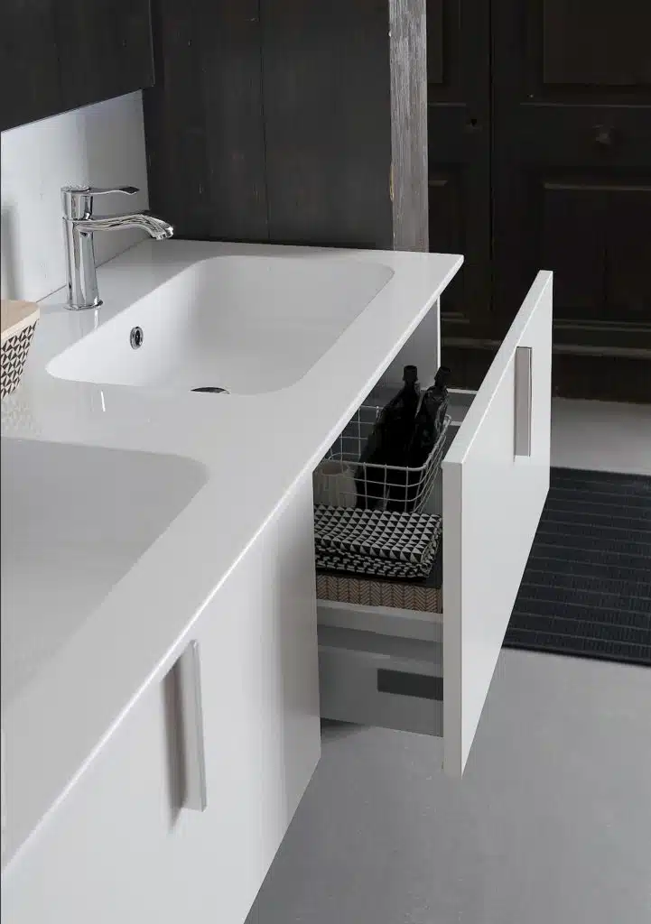 B201 Life B201 70 - Mobile arredo bagno design L 140,5 x P 51,5 cm personalizzabile COMPAB