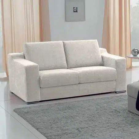 Soffio - Divano design moderno in tessuto o ecopelle