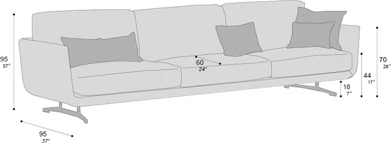 Opera - Divano Design Moderno in Tessuto o Ecopelle 12 Senza titolo 1 1