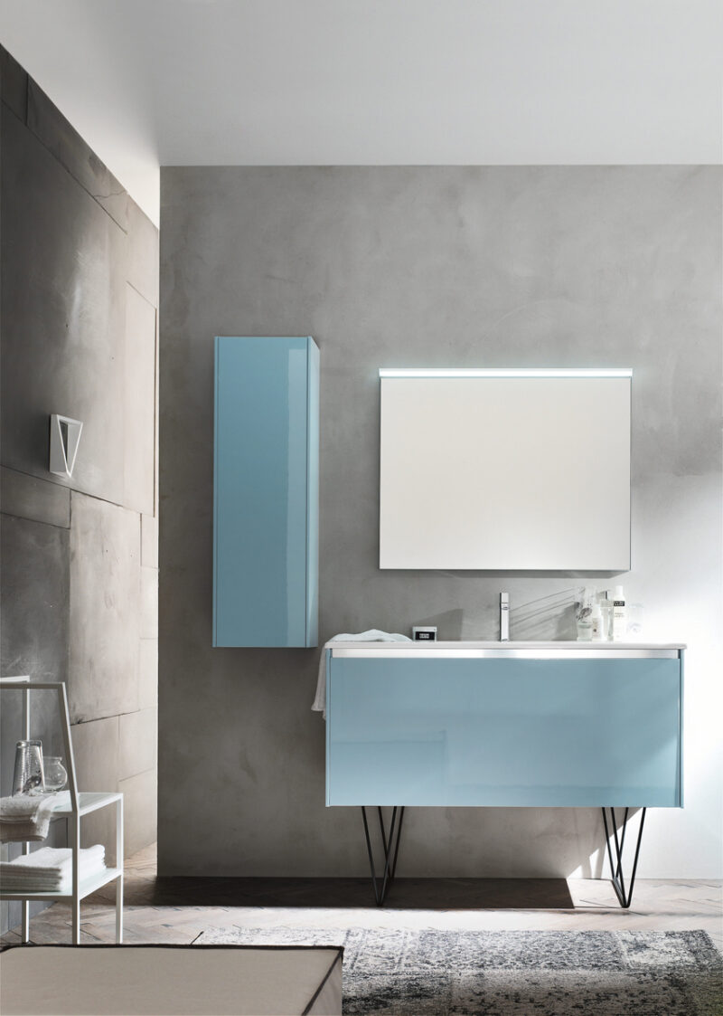 EGO 46 - Mobile arredo bagno L 120 x P 51 cm personalizzabile ARCOM