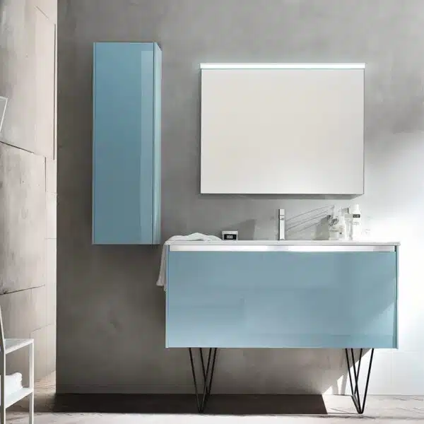 EGO 46 - Mobile arredo bagno L 120 x P 51 cm personalizzabile ARCOM