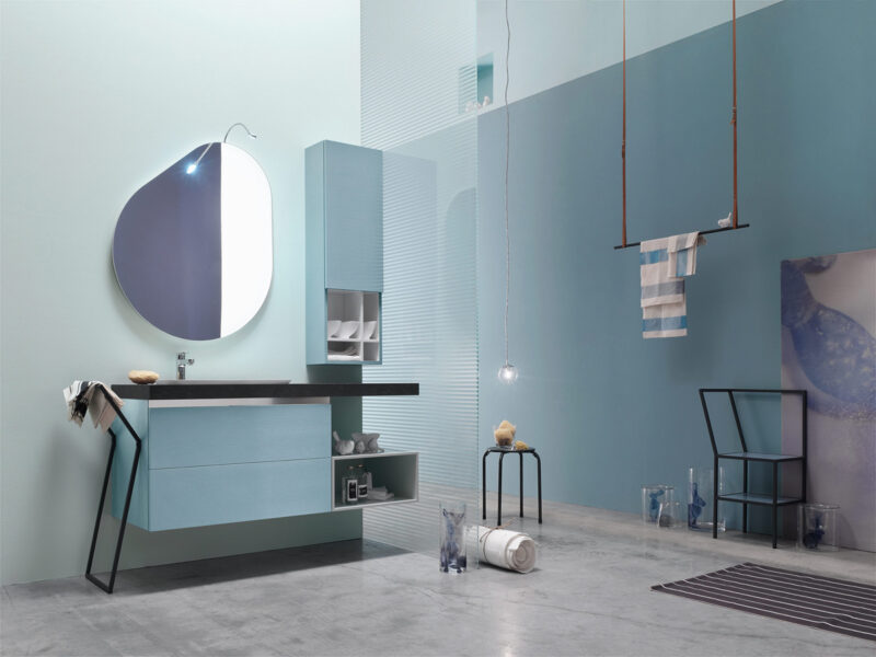 EGO 47 - Mobile arredo bagno L 135 x P 51 cm personalizzabile ARCOM